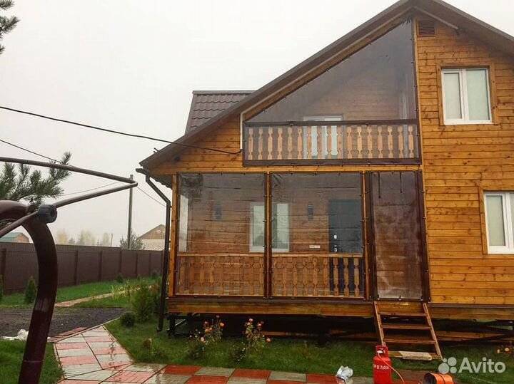 Мягкие окна для террас с гарантией