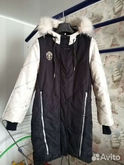 Зимнее пальто на девочку