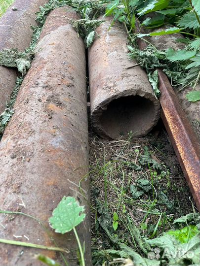 Трубы металлические бу 100