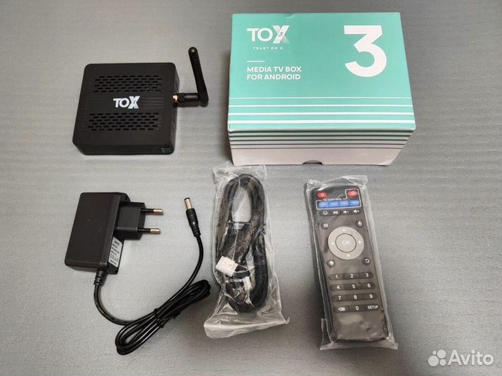Смарт тв приставка tox3 rev2