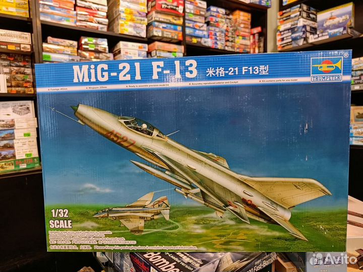 Trumpeter 02210 Истребитель миг-21Ф-13 1/32