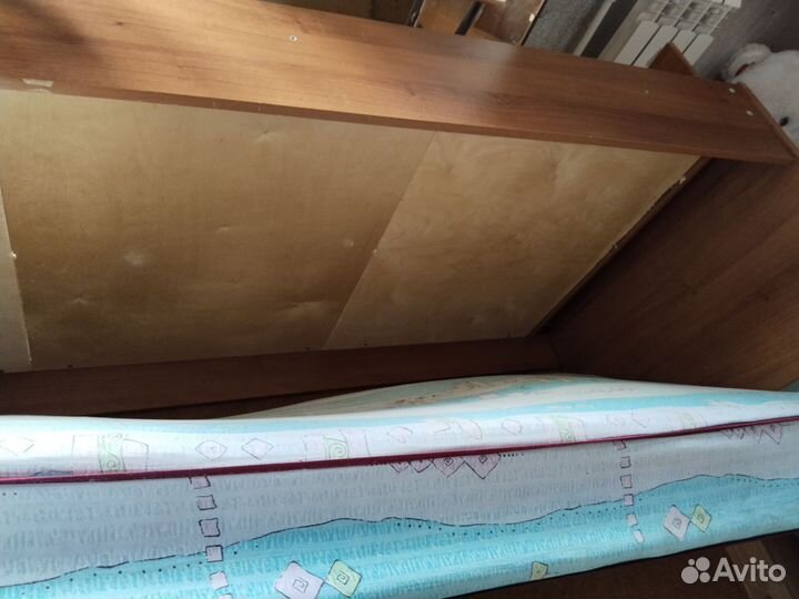 Кровать односпальная с матрасом бу