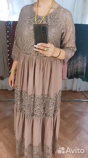 Турецкое платье в пол