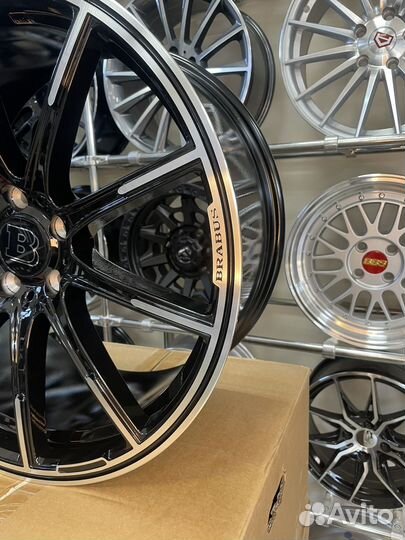 Диски 20/5/112 Brabus на Mercedes разноширокие