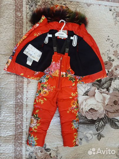 Зимний костюм для девочки