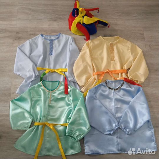 Костюм Скомороха Шута Петрушки продажа