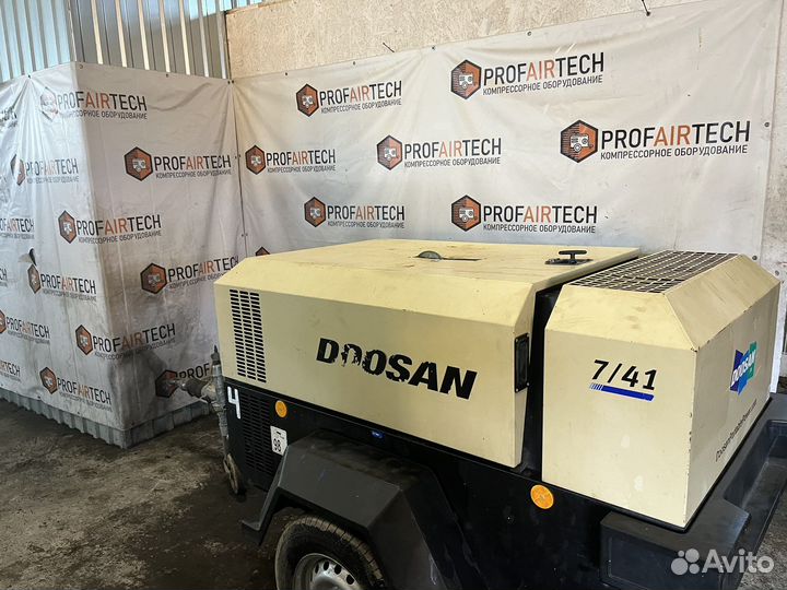 Дизельный компрессор Doosan 7/41 Ирландия