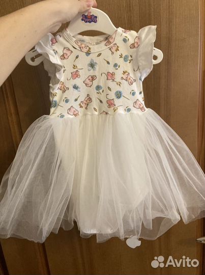 Детское платье с пышной юбкой 92 размер