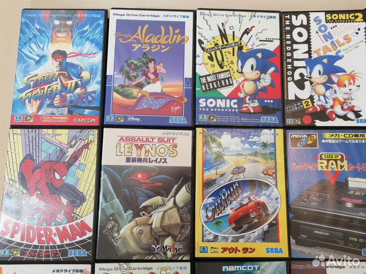 Картриджи Sega Mega Drive Оригинал лицензия