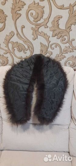 Меховой воротник песец