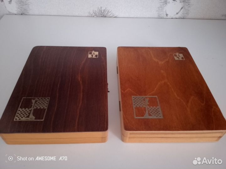 Шахматы дорожные деревянные СССР