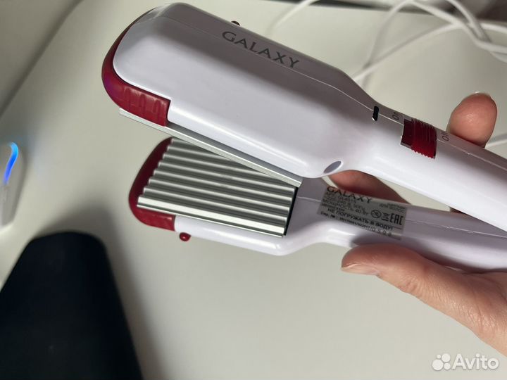 Щипцы гофре для волос Galaxy