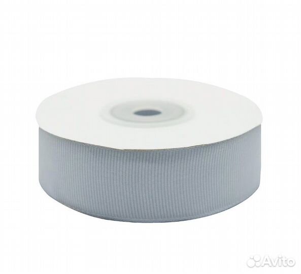 Лента репсовая 2,5 х 18,28 м (151 серо-голубой)