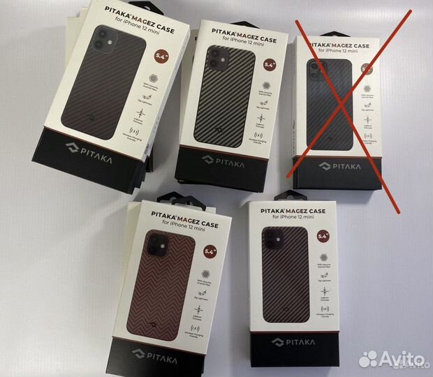 Чехлы Pitaka iPhone 12 mini новые