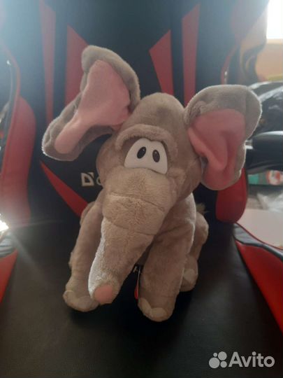 Мягкая игрушка слоник музыкальная новая