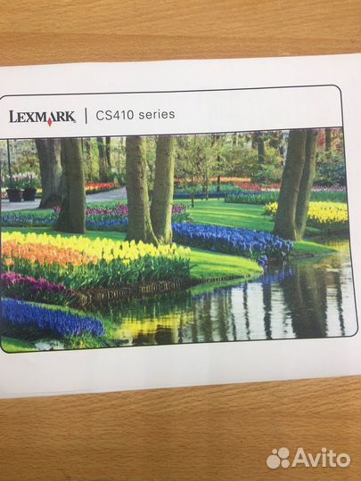 Цветной лазерный принтер Lexmark cs410dn.Гарантия