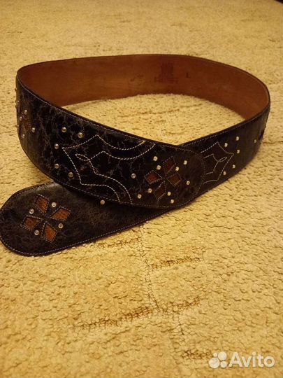Кожаный женский ремень- пояс