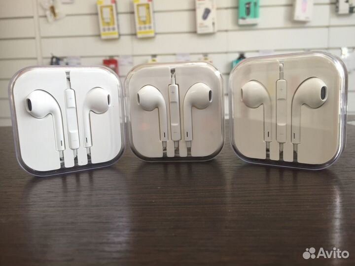 Наушники Apple earpods проводные с микрофоном