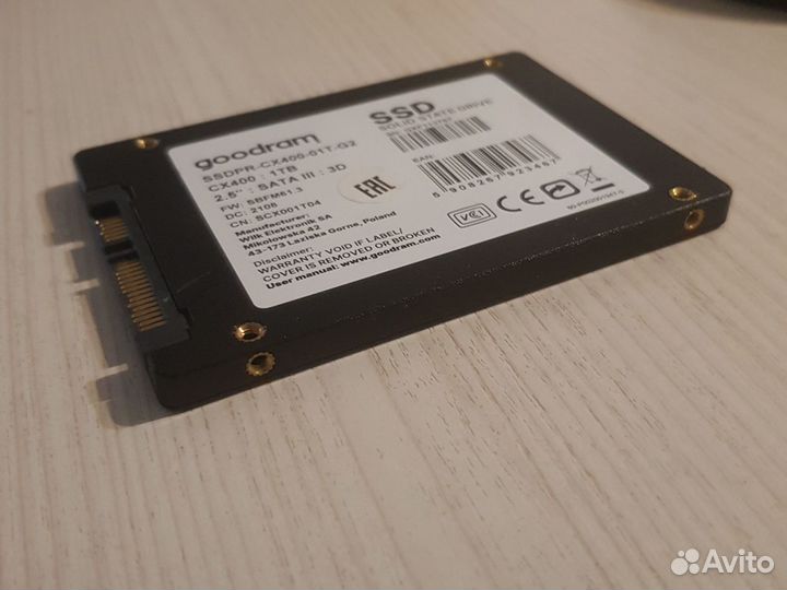 Ssd SATA 2.5 1tb goodram