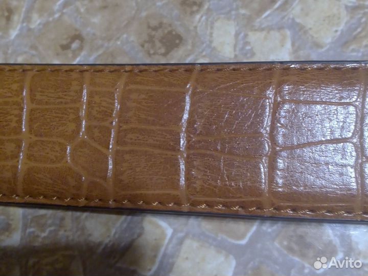 Новый ремень натуральная кожа мужской