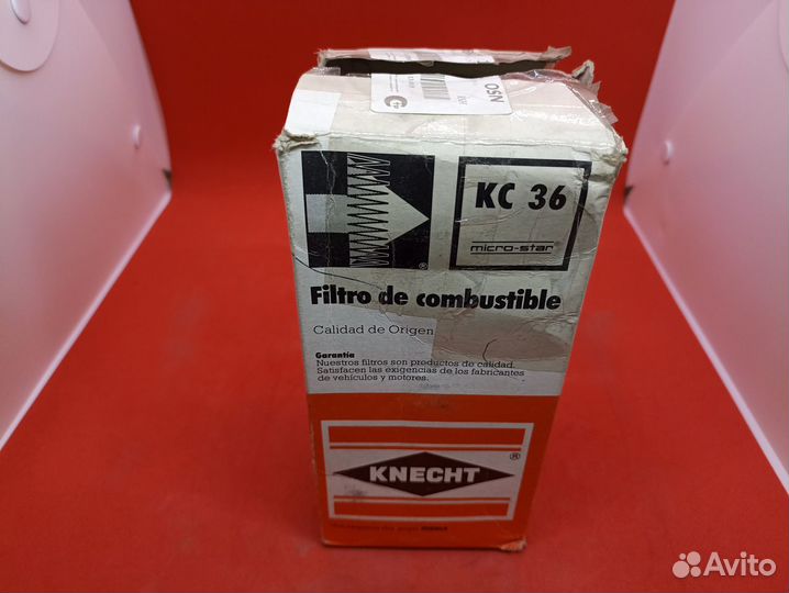 Фильтр топливный Mahle / Knecht KC36