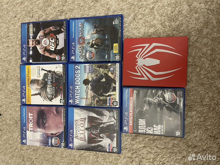 Диски игры для ps4