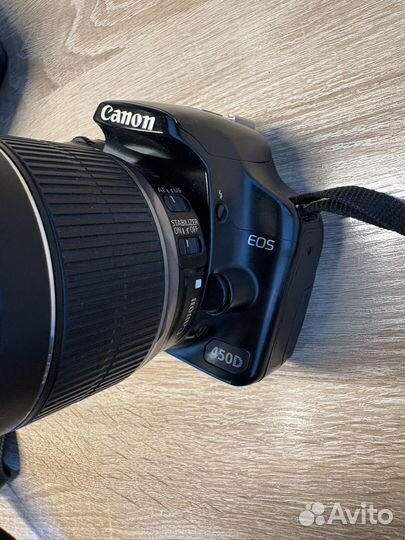 Фотоаппарат Canon 450d kit 18-200mm