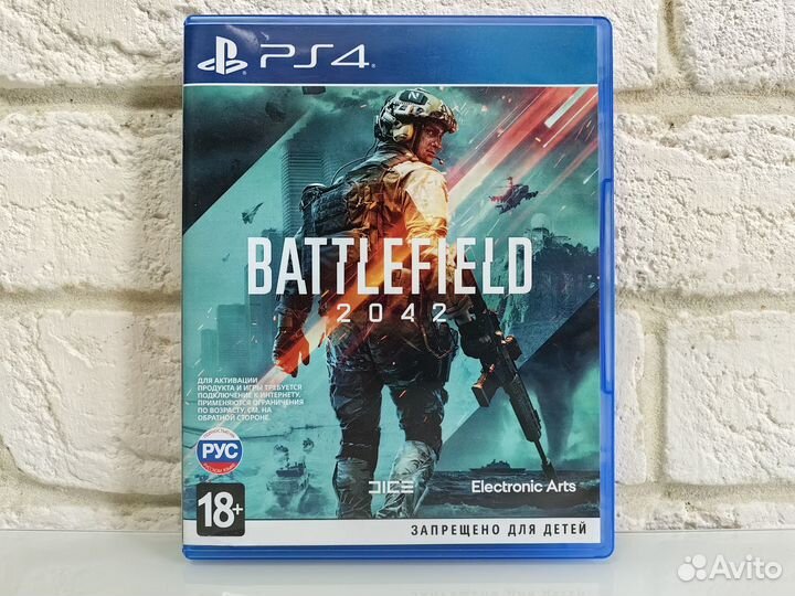 Battlefield 2042 PS4 диск