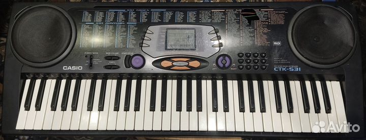 Синтезатор Casio CTK-531 100 Song Bank Keyboard