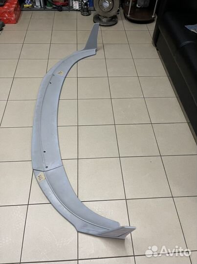 Сплитер переднего бампера Dodge Charger 2015+