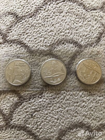 Монеты олимпийские