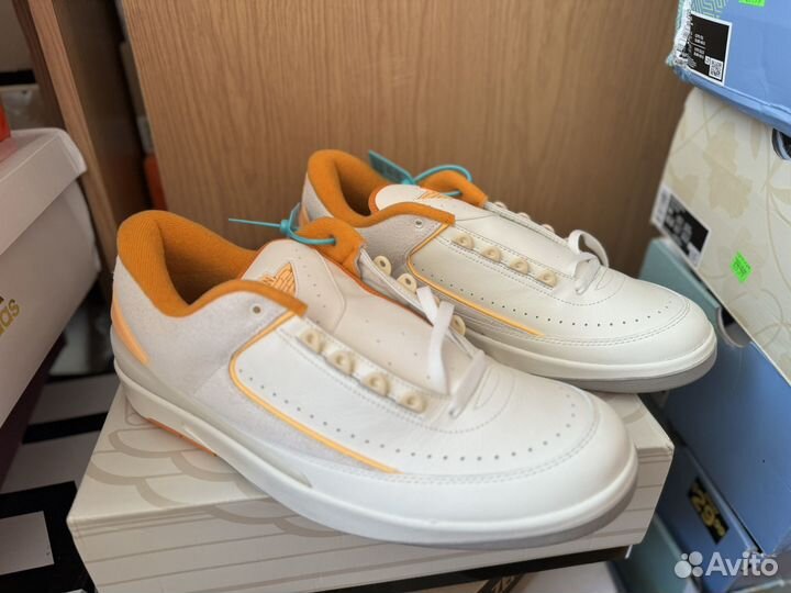 Кроссовки nike AIR jordan 2 retro LOW US15 33cm