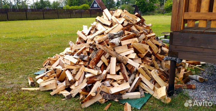 Дрова колотые Ольха