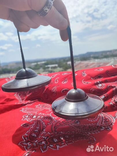 Караталы/Колокольчики (темная бронза) 8,5см