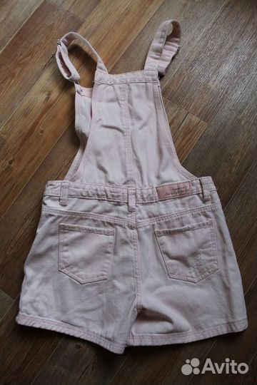 Джинсовый комбинезон для девочки