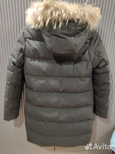 Пуховик зимний на девочку 140-152