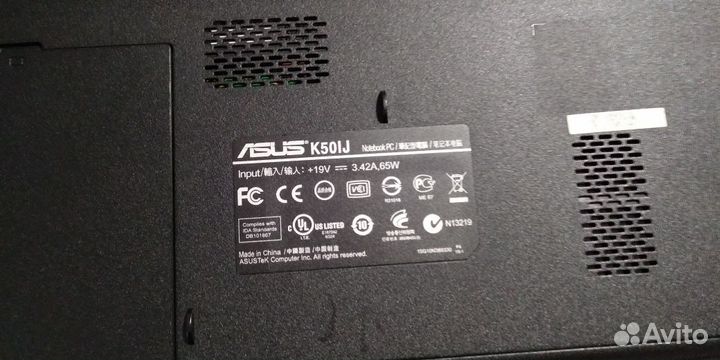 Ноутбук asus K50IJ