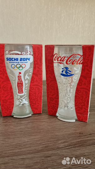 Стаканы coca cola 2шт