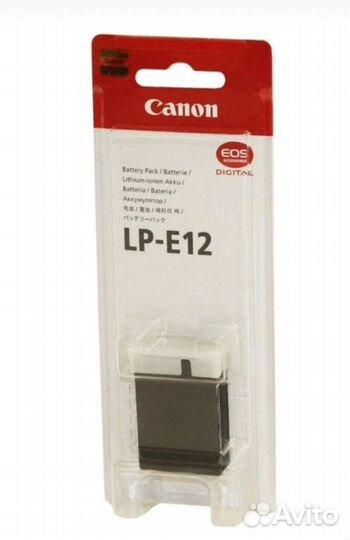 Аккумулятор Canon LP-E12 оригинальный
