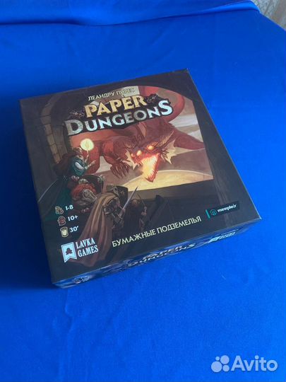 Paper Dungeons настольная игра