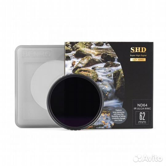 Benro SHD ND64 IR ulca WMC 62mm светофильтр нейтра