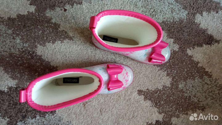 Резиновые сапоги для девочек