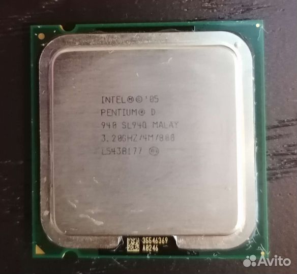 Процессоры intel на 775 сокет