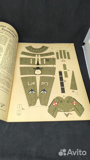 Журнал Maly Modelarz №8 1986, Истребитель PZL P.11