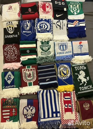 Шарфы футбольных клубов