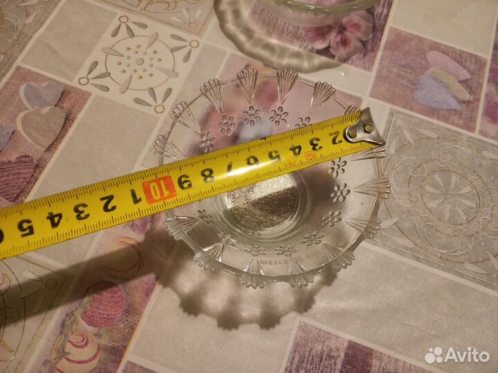 Розеток - солонки стекло