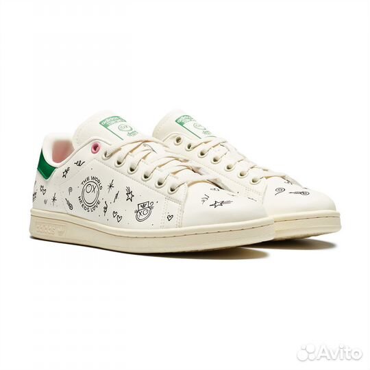 Женские кроссовки Adidas stan smith X andre saraiv