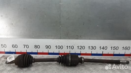 Привод передний правый citroen C4 picasso 1 (UBN27