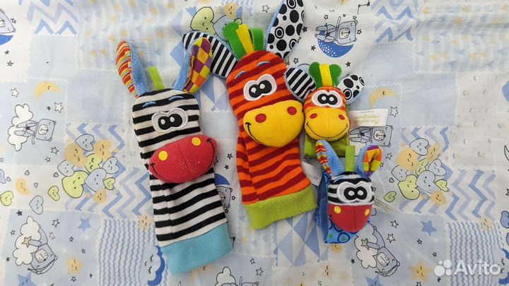 Погремушка на ручки и ножки