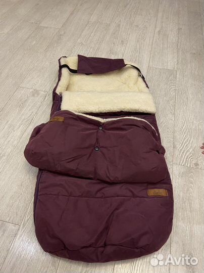 Конверт в коляску и муфта Markus нат.овчина